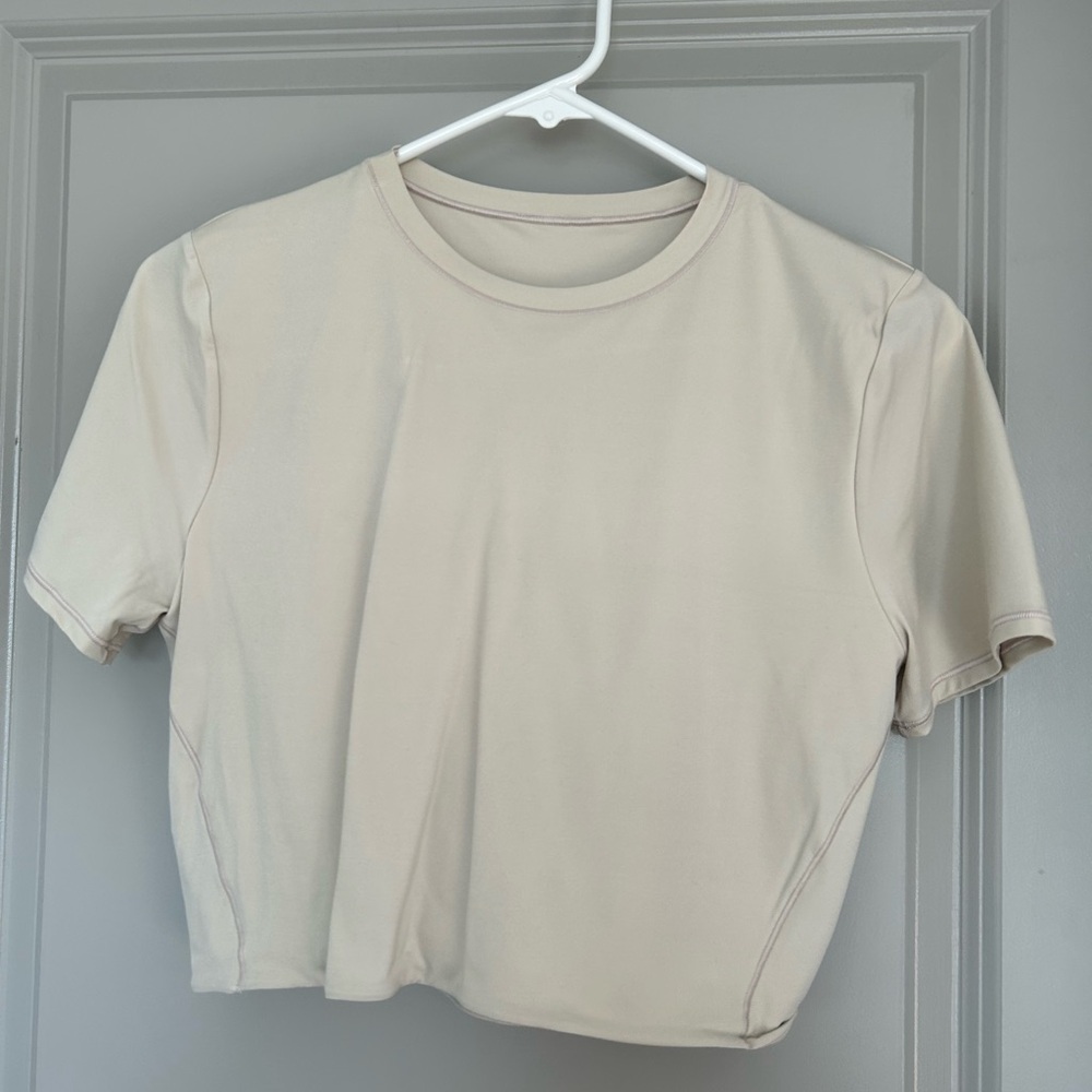 Lululemon Athletica Fitted and cropped Wundermost T-Shirt